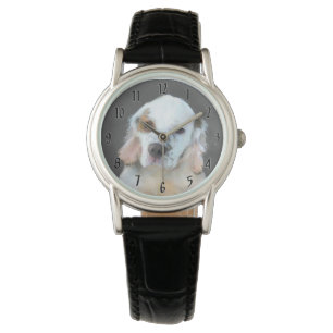 Montre Peinture de chiot en espagne - Chien d'origine