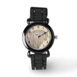 Montre Peinture de Retriever de la Baie de Chesapeake Art