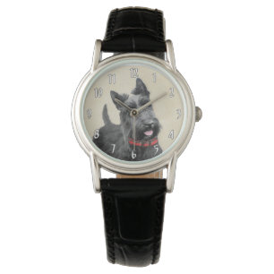 Montre Peinture écossaise Terrier - Cute Original Chien A