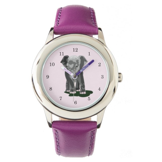 Montre Peinture Little Elephant Watch (devant)