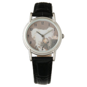 Montre Peinture originale de chien chinois à crête nue