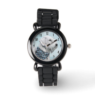 Montre Peinture Sealyham Terrier - Cute Original Chien Ar