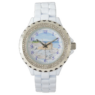 Montre Pékingese au phare