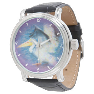 montre pelican aquarelle 26