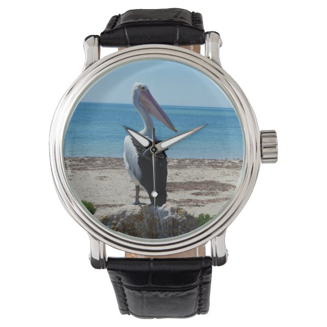 Montre Pélican De La Mer Affamé, (devant)