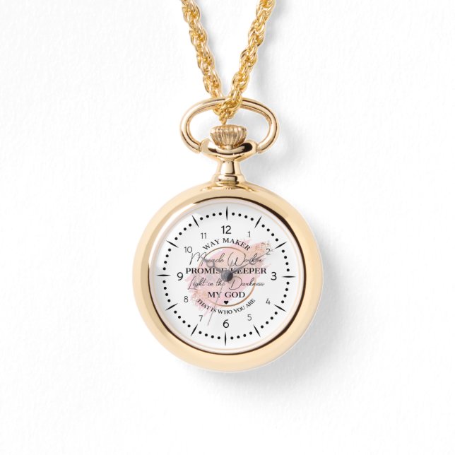 Montre Pendentif fidèle du chronomètre (Recto)