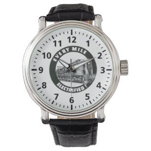 Montre Pennsylvania Railroad tous les milles électrifiés