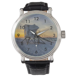 Montre Pensacola Lifeguard Station Sunrise Wrist Watch
