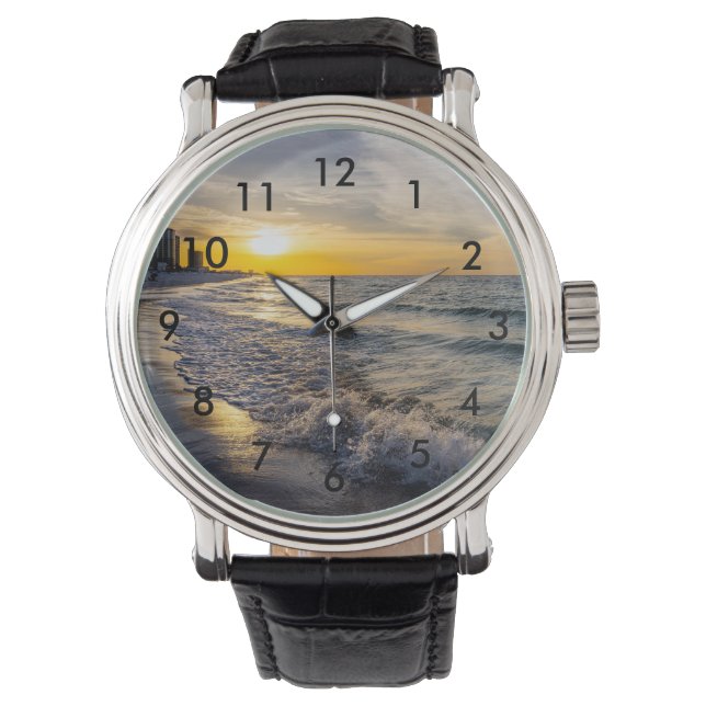 Montre Pensacola Splashage Waves Sunrise Wrist Watch (devant)