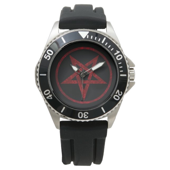 Montre Pentagram Red Devil (devant)