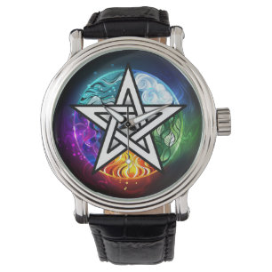 Montre pentagramme du Wiccan