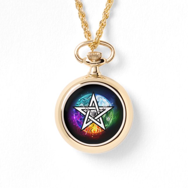 Montre pentagramme du Wiccan (Recto)