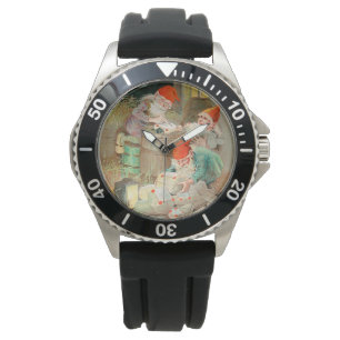 Montre Père Noël suédoise de Noël (par Jenny Nyström)