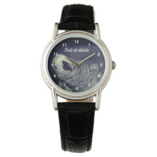 Montre Perroquet gris d'Afrique mignon oiseau Personnalis