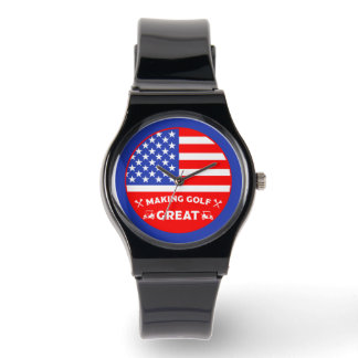 Montre Personalized Funny American Golf Player