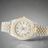 Montre Personalized Two-Tone Couple’s Heartline