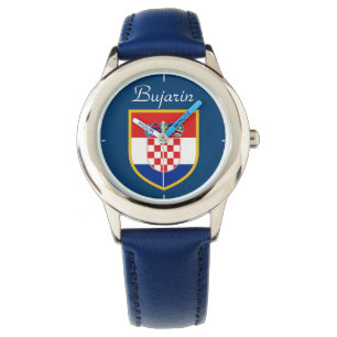 Montre Personnalisation du drapeau croate