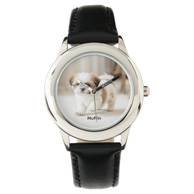 Montre Personnalisé du mignon chiite Tzu Kid (devant)