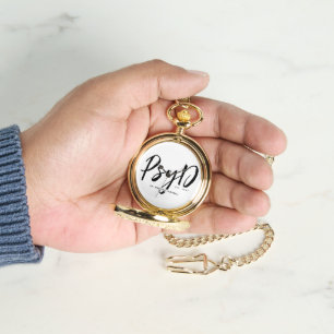 Montre Personnalisé Elegant PsyD Docteur en Psychologie