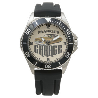 Montre Personnalisé VOTRE NOM 1950 Mercure Merc Garage