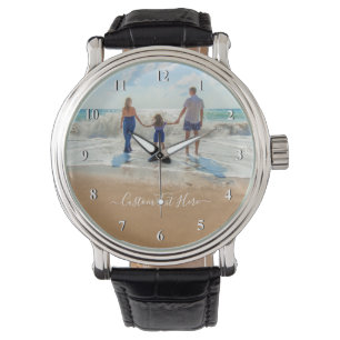 Montre Personnalisé Votre Photo Watch avec texte personna