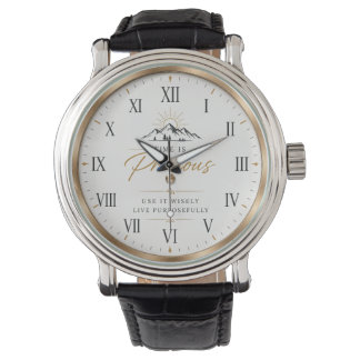 Montre personnalisée au design moderne élégant