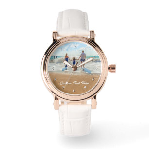 Montre personnalisée avec vos photos et texte