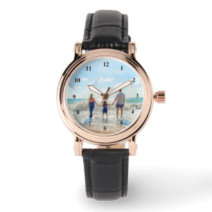 Montre personnalisée avec votre photo préférée Cad