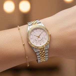 Montre personnalisée Cadeau de mariage pour mari e