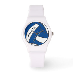 Montre personnalisée de volleyball pour elle,