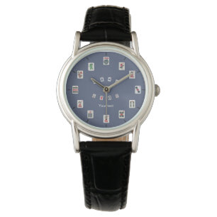 Montre Personnaliser la conception des tuiles MahJong sur