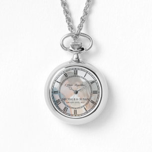 Montre Personnaliser la femme anniversaire du Mariage (vo