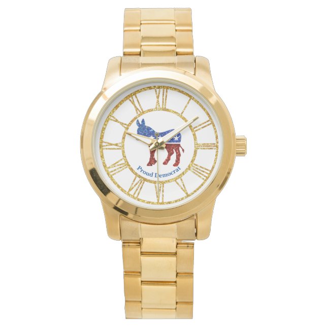 Montre Personnaliser la fierté démocrate (devant)