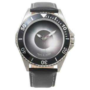 Montre Personnaliser le cadeau Total Solar Eclipse 2024