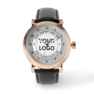 Montre Personnaliser votre entreprise Logo Texte Entrepri