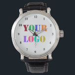 Montre Personnalisez votre logo de l'entreprise Regarder<br><div class="desc">Montres personnalisées avec logo personnalisé de l'entreprise Votre entreprise Cadeau de veille promotionnelle - Faites votre propre design - Ajoutez votre logo / image - Photo ou QR Code / Texte / plus - Redimensionnez et déplacez ou ajoutez des éléments / image avec l'outil de personnalisation. Choisissez / ajoutez vos...</div>
