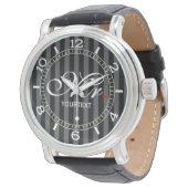 Montre Personnalized M. Husband Groom His Hers Newly Weds (Incliné)