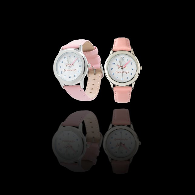 Montre Personnalized Pretty White Cat (Créateur téléchargé)