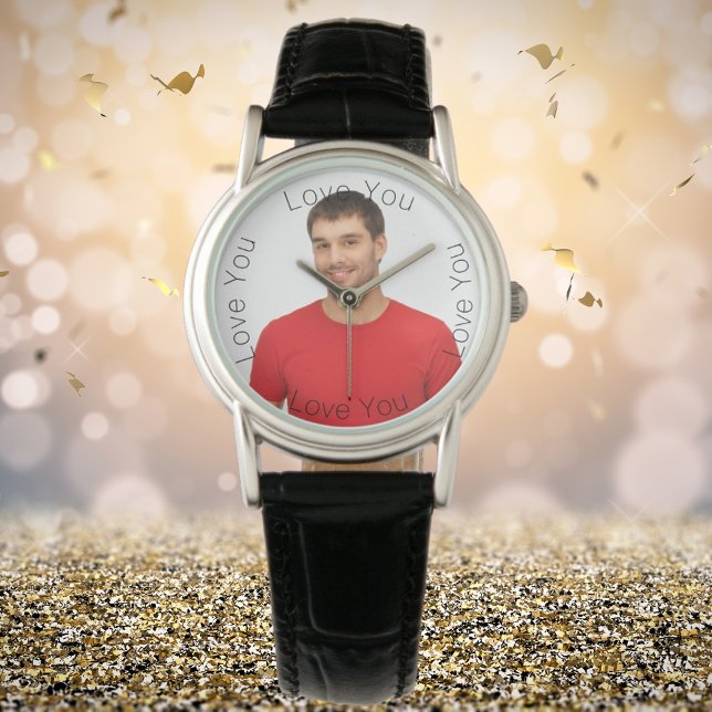 Montre Petit ami du mari t'aime photo (Créateur téléchargé)