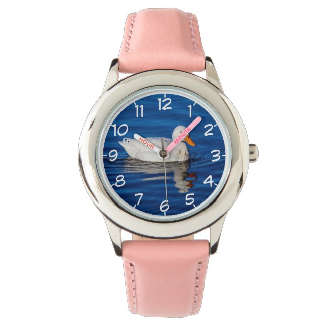 Montre Petit canard blanc (devant)