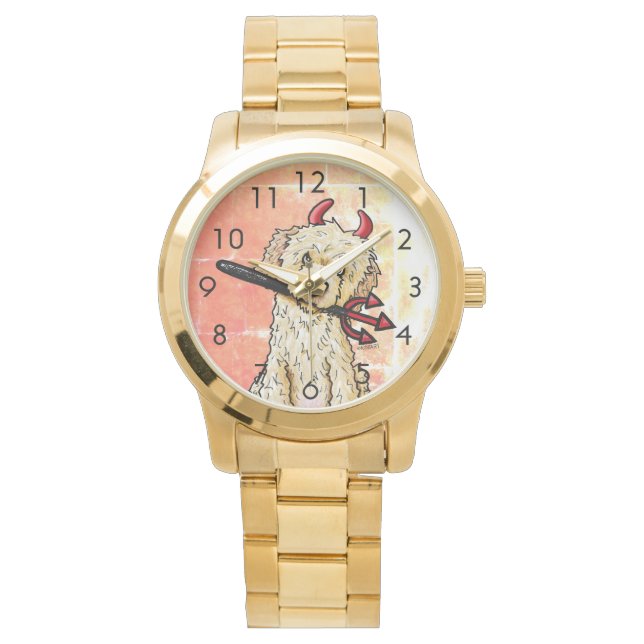 Montre Petit Diable DOODLEMOJI KiniArt Watch (devant)