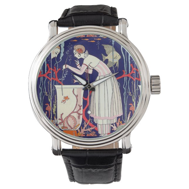 MONTRE PETIT POISSON ÉTONNANT, MODE BEAUTÉ (devant)