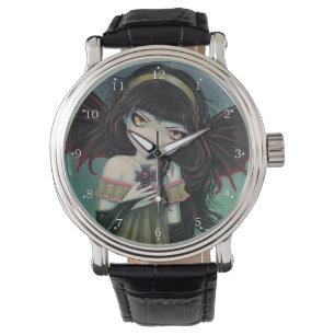 Montre Petite art vampire gothique Imaginaire