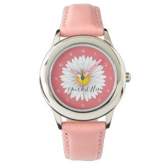 Montre Petits Enfants Assez Daisy En Acier Inoxydable Ros