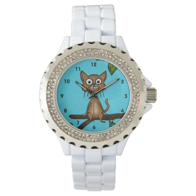 Montre Peu chat Brown (devant)