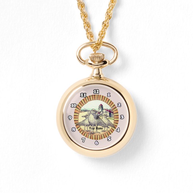 Montre Phare aux Mouettes  (Recto)
