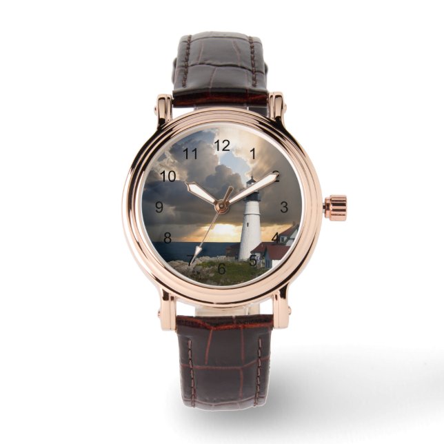 Montre Phare dans une tempête (Recto)