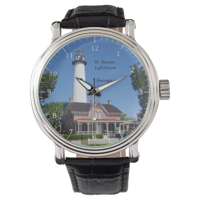 Montre Phare de St. Simons veille (devant)