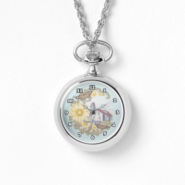 Montre Phare Papillon  (Recto)
