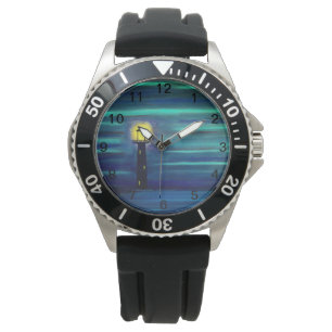 Montre Phare Sous La Lune